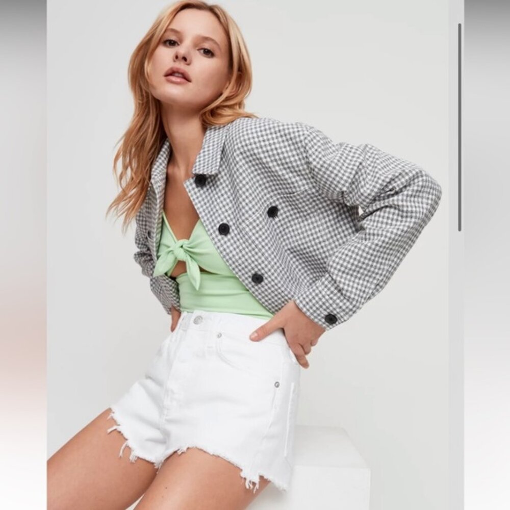 NWOT Agolde Parker Shorts in Gleam, Size 32